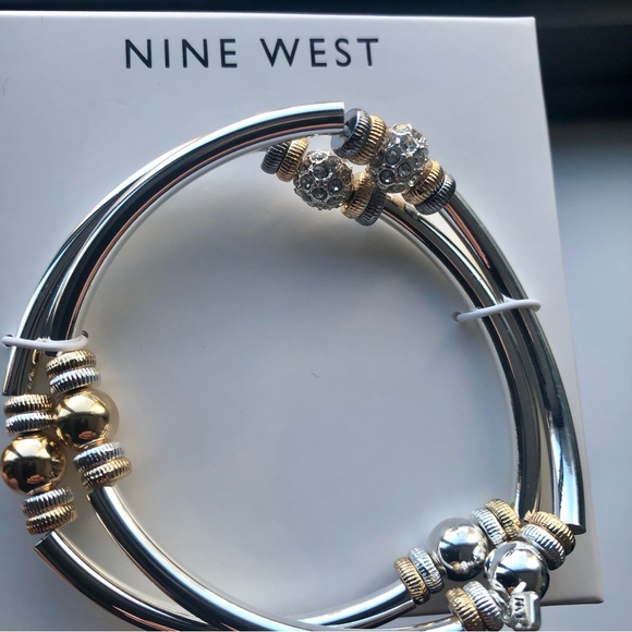 NINE WEST Pair of Two Elastic Bracelets. New in box. - Picture 4 of 7
